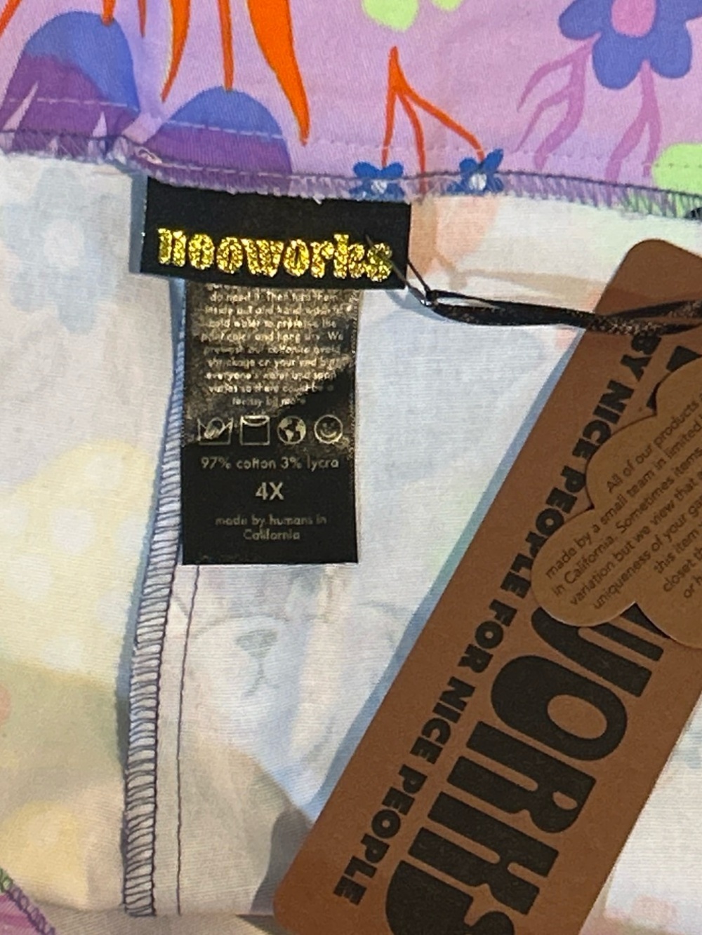 Nooworks “Cry Baby” Casual Bell Pants - Picture 3 of 5